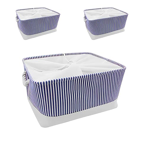 Aufbewahrungsboxen aus Stoff, Aufbewahrungskörbe für Regale, 3 Stück, perfekt zum Organisieren und Entwirren, vielseitiges und stilvolles Design von Generisch