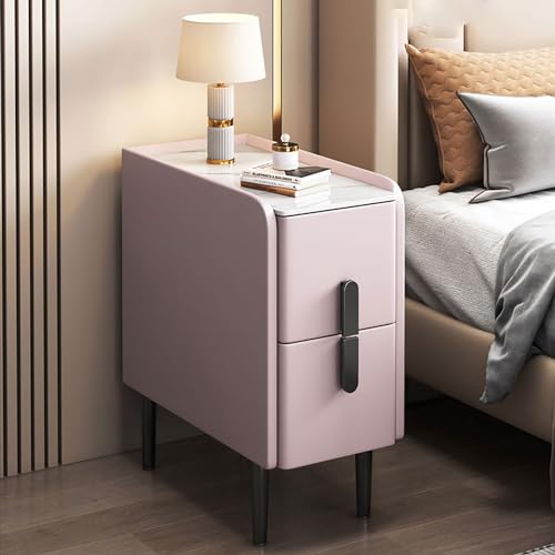 Aufbewahrungsschrank aus Holz mit doppelten Schubladen, konische Beine, Design für Schlafzimmer, Wohnzimmer und Flur von Generisch