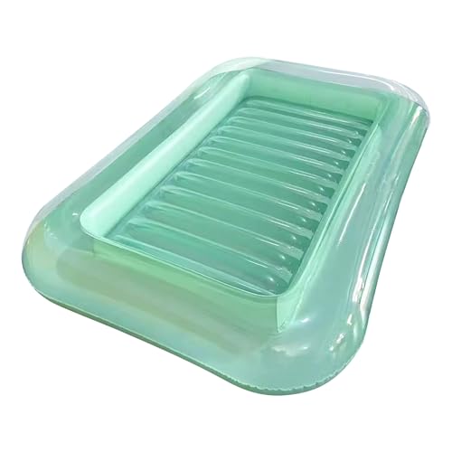 Aufblasbare Pool-Liegen, Schwimmer, ergonomischer faltbarer Stuhl, Bett, verstellbare Kopfstützenstütze, gebogenes Komfort-Design, Blau, 1 Stück, für Pool, Camping, Urlaub, Reisen Aufblasbare Pool-Liegen, Schwimmer, ergonomischer faltbarer Stuhl, Bett, verstellbare Kopfstützenstütze, gebogenes Komfort-Design, Blau, 1 Stück, für Pool, Camping, Urlaub, Reisen von Generisch