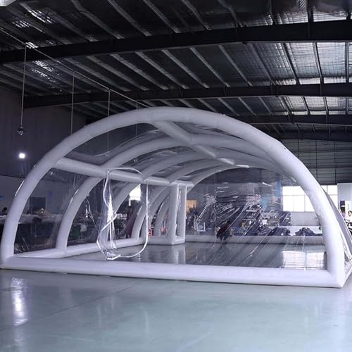 Aufblasbare Poolabdeckung – Großes PVC-transparentes staubdichtes Schwimmbadzelt, langlebig und anpassbare Größe, 16 m x 9 m x 6 m Aufblasbare Poolabdeckung – Großes PVC-transparentes staubdichtes Schwimmbadzelt, langlebig und anpassbare Größe, 16 m x 9 m x 6 m von Generisch