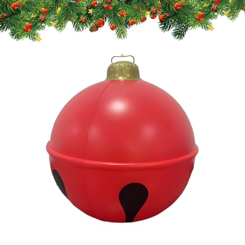 Aufblasbare Weihnachtskugel Deko | 60 cm Große PVC Inflatable Deko - Aufblasbare Weihnachtskugeln,Für Halloween Vorbau Garten Außenbereich Weihnachtsdekoration Aufblasbare Weihnachtskugel Deko | 60 cm Große PVC Inflatable Deko - Aufblasbare Weihnachtskugeln,Für Halloween Vorbau Garten Außenbereich Weihnachtsdekoration von Generisch