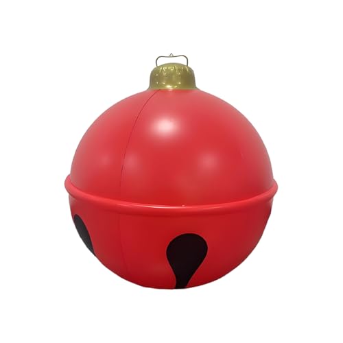 Aufblasbare Weihnachtskugel Deko - 60 cm Große PVC Party Luftdekoration - Garten Aufblasbare Ball Deko | Für Winter Halloween Terrasse Garten Outdoor Weihnachtszeit Aufblasbare Weihnachtskugel Deko - 60 cm Große PVC Party Luftdekoration - Garten Aufblasbare Ball Deko | Für Winter Halloween Terrasse Garten Outdoor Weihnachtszeit von Generisch