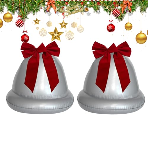 Aufblasbare Weihnachtskugeln Außenbereich - Riesige Aufblasbare Weihnachtskugel Dekoration Für Den Außenbereich - 2 Stück Festliche Feiertagsdekoration für Rasen Wohnzimmer Hof Garten Terrasse Aufblasbare Weihnachtskugeln Außenbereich - Riesige Aufblasbare Weihnachtskugel Dekoration Für Den Außenbereich - 2 Stück Festliche Feiertagsdekoration für Rasen Wohnzimmer Hof Garten Terrasse von Generisch