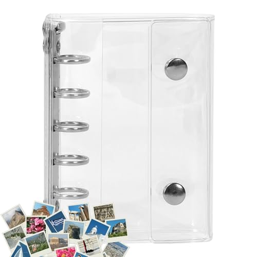 Aufkleber Binder - große Kapazität Aufkleber Speicher Album Transparent wiederverwendbare Seiten Scrapbooking Organizer Book Creative Collection Ordner Schutzhülle | Planer Sammelalbum für Mädc von Generisch