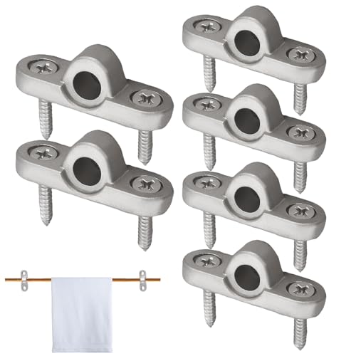 Augenplatte für Wohnwagen -Markisen - Metallwand 6PCS -Klammern & 12 Schrauben | -Brennungs -Fixierungskit | Kompakte Größe 4.4cm | Langlebige Halterung für Outdoor -Setup Augenplatte für Wohnwagen -Markisen - Metallwand 6PCS -Klammern & 12 Schrauben | -Brennungs -Fixierungskit | Kompakte Größe 4.4cm | Langlebige Halterung für Outdoor -Setup von Generisch