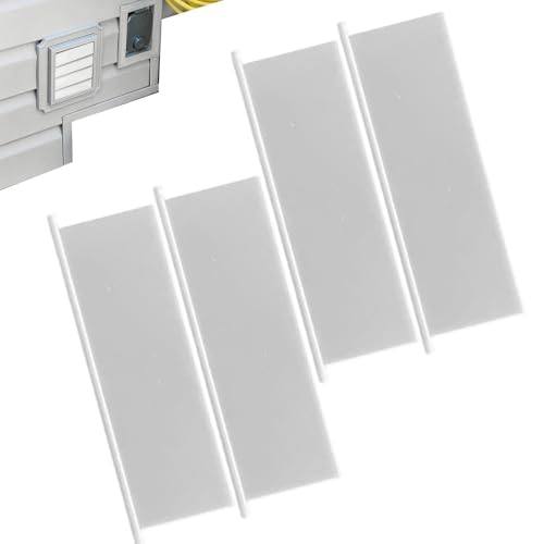 Außenlufttrockner Abdeckung | 4 Stück Außenluftabdeckung für Trockner mit Luftstrom,Klappen Luftstromschutz Gitter - Außenlufttrockner Abdeckung | 4 Stück Außenluftabdeckung für Trockner mit Luftstrom,Klappen Luftstromschutz Gitter - von Generisch