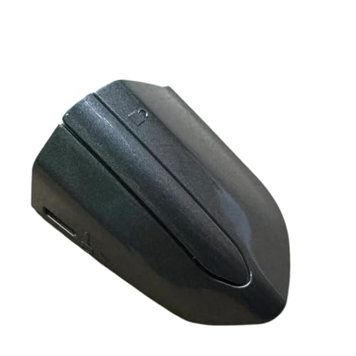 Außentürgriffe für F&ord für Fusion für Mondeo MK5 2015–2020 für Taurus für Edge MK2 Auto außen vorne links Türgriff-Abdeckkappe (schwarz) (Oyster Silver) von Generisch