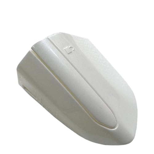 Außentürgriffe für F&ord für Fusion für Mondeo MK5 2015–2020 für Taurus für Edge MK2 Auto außen vorne links Türgriff-Abdeckkappe (schwarz) (Perlweiß) von Generisch