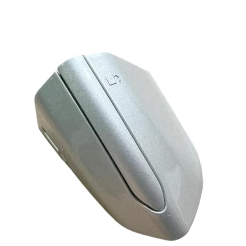 Außentürgriffe für F&ord für Fusion für Mondeo MK5 2015–2020 für Taurus für Edge MK2 Auto außen vorne links Türgriff-Abdeckkappe (schwarz) (Titan-Silber) von Generisch