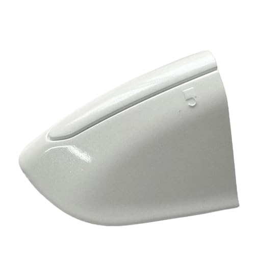 Außentürgriffe für F&ord für Fusion für Mondeo MK5 2015–2020 für Taurus für Edge MK2 Auto außen vorne links Türgriff-Abdeckkappe (schwarz) (reinweiß) von Generisch