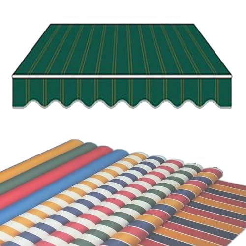 Ausziehbare Ersatzabdeckung für Terrassenmarkise, 6 x 3,6 m, 4,9 x 3,6 m, 3,6 x 3 m, Ersatzstoff, für Außentür, Fenster, Sonnenschutz, Leinen, wasserdichtes Ersatztuch Ausziehbare Ersatzabdeckung für Terrassenmarkise, 6 x 3,6 m, 4,9 x 3,6 m, 3,6 x 3 m, Ersatzstoff, für Außentür, Fenster, Sonnenschutz, Leinen, wasserdichtes Ersatztuch von Generisch