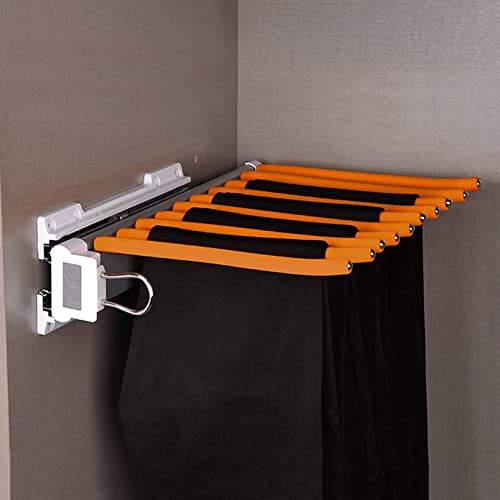 Ausziehbare Hosenbügel und Hosenablage, verschiebbare Kleiderstange für platzsparende Kleiderschrankorganisation und zum Aufhängen von Kleidung Ausziehbare Hosenbügel und Hosenablage, verschiebbare Kleiderstange für platzsparende Kleiderschrankorganisation und zum Aufhängen von Kleidung von Generisch