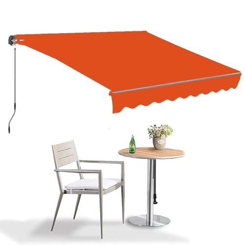 Ausziehbare Markise, Ersatzstoff, 30 x 3 m, Fenster-/Türüberdachung, Abdeckung für Terrasse, Garten, Außenbereich, einfache Installation und witterungsbeständig von Generisch