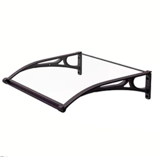 Ausziehbare Markise aus Aluminiumlegierung für Terrasse, Haustür und Regenschutz, transparentes Design und stilvolle Outdoor-Schattenlösung von Generisch