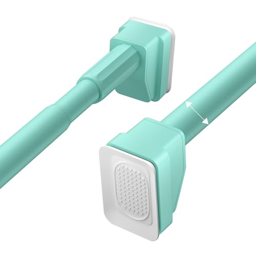 Ausziehbare Teleskop-Spannstange aus Edelstahl, kein Bohren erforderlich für einfache Montage, perfekt für Badezimmerschrank und Klemmvorhangstange Ausziehbare Teleskop-Spannstange aus Edelstahl, kein Bohren erforderlich für einfache Montage, perfekt für Badezimmerschrank und Klemmvorhangstange von Generisch