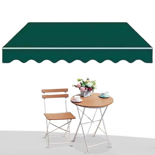 Ausziehbare manuelle Markise, Anti-UV-wasserdicht, Terrassenüberdachung mit Beschlägen, Handkurbel, Aluminium-Sonnenschutz für Balkon und Hof Ausziehbare manuelle Markise, Anti-UV-wasserdicht, Terrassenüberdachung mit Beschlägen, Handkurbel, Aluminium-Sonnenschutz für Balkon und Hof von Generisch