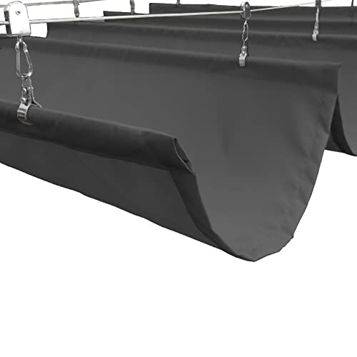 Ausziehbare wasserdichte Pergola-Überdachung – Outdoor-Sonnenschutz-Set für Terrassen, Decks und Hinterhöfe – verstellbare Schiebedraht-Wellenschattenlösung Ausziehbare wasserdichte Pergola-Überdachung – Outdoor-Sonnenschutz-Set für Terrassen, Decks und Hinterhöfe – verstellbare Schiebedraht-Wellenschattenlösung von Generisch