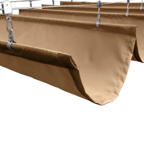 Ausziehbare wasserdichte Pergola-Überdachung – Outdoor-Terrassen-Sonnensegel für Veranda, Hof, verstellbare Sonnenblende mit Schiebedraht-Design Ausziehbare wasserdichte Pergola-Überdachung – Outdoor-Terrassen-Sonnensegel für Veranda, Hof, verstellbare Sonnenblende mit Schiebedraht-Design von Generisch