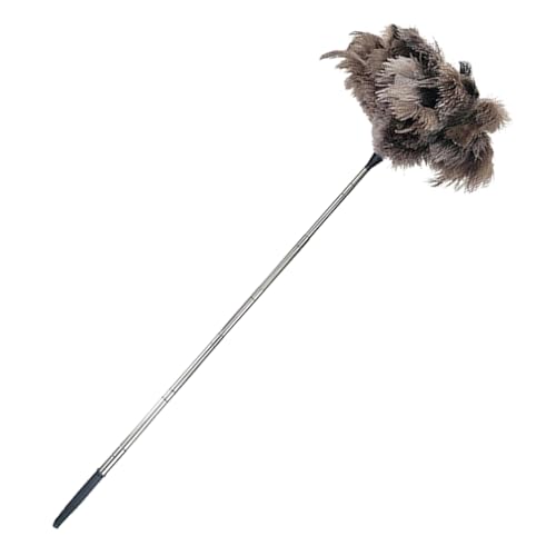 Ausziehbarer Feder-Duster - Haushaltsstaubentfernungswerkzeug | 40 Zoll Weicher Staubwedel MOP Elektrostatischer Staubwedel mit langem Griff für Möbel für Ventile A Ausziehbarer Feder-Duster - Haushaltsstaubentfernungswerkzeug | 40 Zoll Weicher Staubwedel MOP Elektrostatischer Staubwedel mit langem Griff für Möbel für Ventile A von Generisch