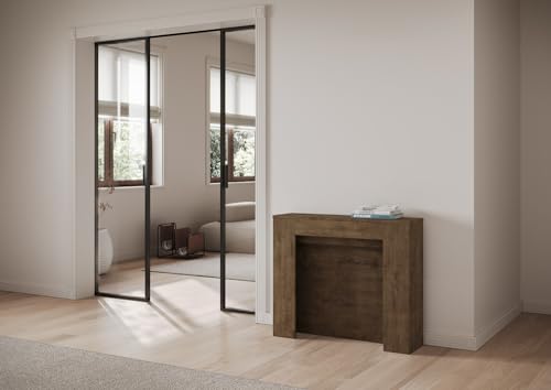 Ausziehbarer Konsolentisch - Modernes italienisches Design Esszimmer & Küchenmöbel erweiterbar bis zu 211 cm Stilvoller Eingangstisch Platzsparende Lösung Ausziehbarer Konsolentisch - Modernes italienisches Design Esszimmer & Küchenmöbel erweiterbar bis zu 211 cm Stilvoller Eingangstisch Platzsparende Lösung von Generisch