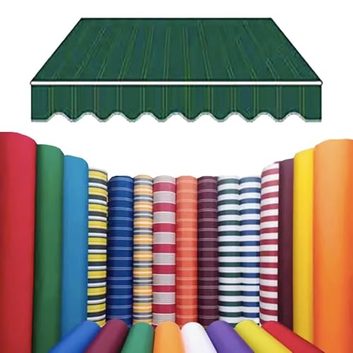 Ausziehbarer Markisenstoff, Ersatz, 12 x 10 / 10 x 8 x 5 / 2 x 1,5 m, für Außenbereich, Sonnenschutz, Markise, Sonnenschutz, Abdeckung für Tür, Fenster, Terrasse, Grün, 4 x 3 m Ausziehbarer Markisenstoff, Ersatz, 12 x 10 / 10 x 8 x 5 / 2 x 1,5 m, für Außenbereich, Sonnenschutz, Markise, Sonnenschutz, Abdeckung für Tür, Fenster, Terrasse, Grün, 4 x 3 m von Generisch