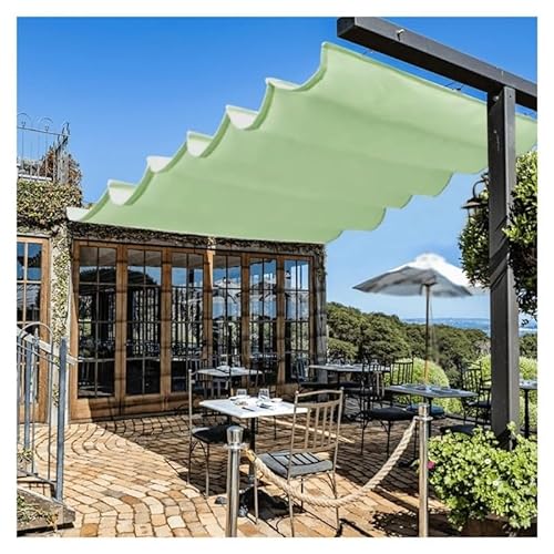 Ausziehbarer wasserdichter Pergola-Ersatz-Segel, UV-blockierend, Draht, für Terrasse, Hinterhof und Deck, regenfeste Markisenabdeckung Ausziehbarer wasserdichter Pergola-Ersatz-Segel, UV-blockierend, Draht, für Terrasse, Hinterhof und Deck, regenfeste Markisenabdeckung von Generisch