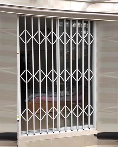 Ausziehbares Fenstergitter, Einbruchschutz, robuste Leitplanke für erhöhte Sicherheit im Erdgeschoss, Wechselstromgerät und Kellerfenstern Ausziehbares Fenstergitter, Einbruchschutz, robuste Leitplanke für erhöhte Sicherheit im Erdgeschoss, Wechselstromgerät und Kellerfenstern von Generisch