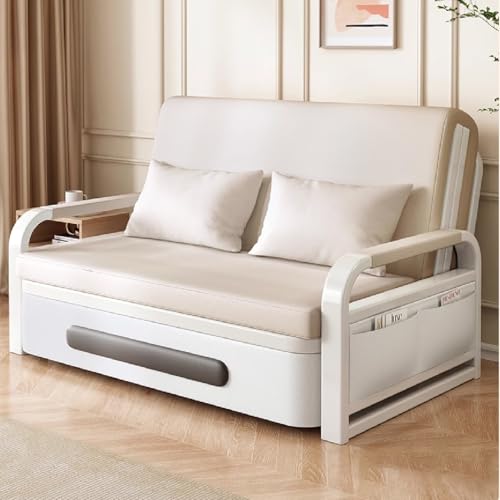 Ausziehbares Schlafsofa, ausziehbar, modernes Design, mit verstellbarer Rückenlehne, für Schlafzimmer und Wohnzimmer, Mehrzweck-Möbellösung von Generisch