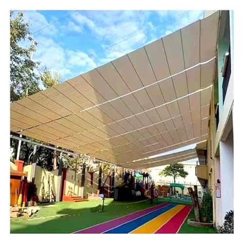 Ausziehbares wasserdichtes Pergola-Vordach, Schattensegel, UV-Block-Markisenabdeckung für Terrasse, Hinterhof, Terrasse und Veranda, verstellbares Schiebedraht-Design für optimalen Sonnenschutz Ausziehbares wasserdichtes Pergola-Vordach, Schattensegel, UV-Block-Markisenabdeckung für Terrasse, Hinterhof, Terrasse und Veranda, verstellbares Schiebedraht-Design für optimalen Sonnenschutz von Generisch