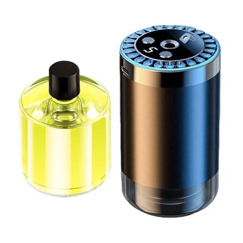 Auto Duftöl Diffuser 6,5x6.5x11cm 50ml | Smartes Auto Aromatherapie Diffusor Mit 7 Farben LED Sternenprojektion USB Autoarmaturenbrett Diffusor Für Entspannte Fahrten Zuhause Und Reisen Legierung Auto Duftöl Diffuser 6,5x6.5x11cm 50ml | Smartes Auto Aromatherapie Diffusor Mit 7 Farben LED Sternenprojektion USB Autoarmaturenbrett Diffusor Für Entspannte Fahrten Zuhause Und Reisen Legierung von Generisch