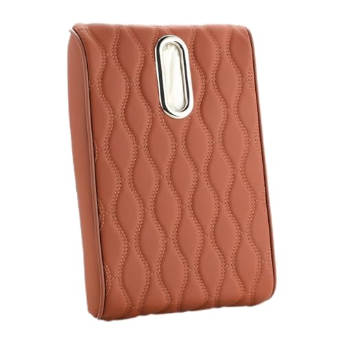 Auto Mittelkonsole Kissen Auto Erhöhte Box Halter Tür Auto Auto Auto Armlehne Tür Automatische Reise Armlehne Tür Auto PU Leder Auto von Generisch