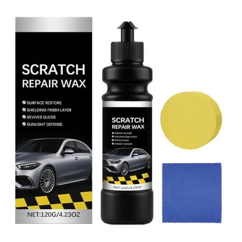 Auto Scratch Remover | Bestehend aus Autopolitur | Bestehend aus Autolackschutz, langanhaltendes Autolackschutz-Set mit Pad und Handtuch | DETTAGL Auto Scratch Remover | Bestehend aus Autopolitur | Bestehend aus Autolackschutz, langanhaltendes Autolackschutz-Set mit Pad und Handtuch | DETTAGL von Generisch