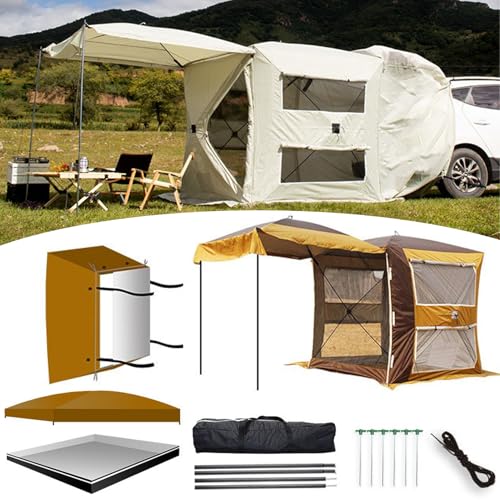 Auto Zelt Markise - Automatische Verlängerung UV-Schutz Wasserdicht für Camping und Heckklappe Auto Zelt Markise - Automatische Verlängerung UV-Schutz Wasserdicht für Camping und Heckklappe von Generisch