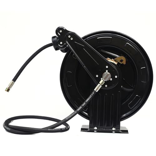 Automatisch einziehbare Schlauchtrommel für Hochdruckreiniger, einfache Lagerung und Verwendung, ideal für Autowäsche, Haustierduschen und Bodenreinigung Automatisch einziehbare Schlauchtrommel für Hochdruckreiniger, einfache Lagerung und Verwendung, ideal für Autowäsche, Haustierduschen und Bodenreinigung von Generisch
