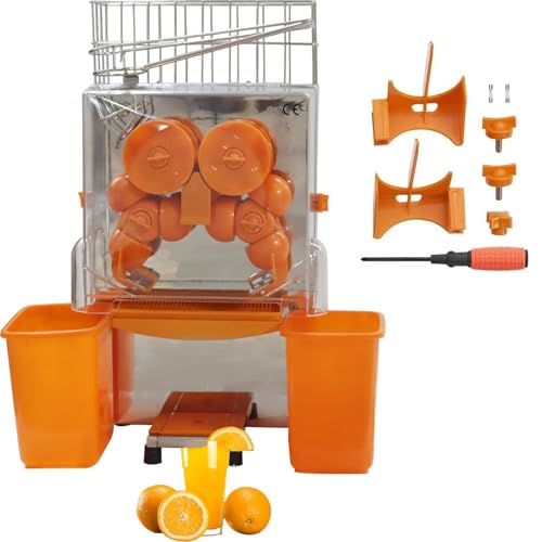 Automatische Orangenpresse mit automatischem Abziehen und Filter, hohe Effizienz 30 Orangen/Min, leicht zu reinigendes Design mit abnehmbaren Teilen, leiser Betrieb für den gewerblichen Gebrauch Automatische Orangenpresse mit automatischem Abziehen und Filter, hohe Effizienz 30 Orangen/Min, leicht zu reinigendes Design mit abnehmbaren Teilen, leiser Betrieb für den gewerblichen Gebrauch von Generisch