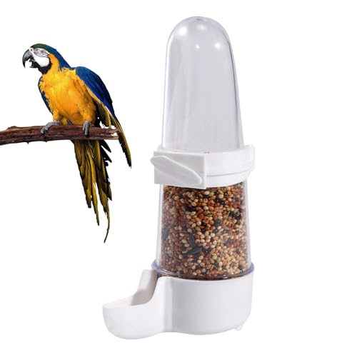 Automatischer Vogelfutterleiter - -Feeder Im Cage Clear Dispenser | Lebensmittel- Und Wassertrinker Behälter Für Wellensittiche Lovebirds Cockatiel Canary | Hängende Transparente Haustierver Automatischer Vogelfutterleiter - -Feeder Im Cage Clear Dispenser | Lebensmittel- Und Wassertrinker Behälter Für Wellensittiche Lovebirds Cockatiel Canary | Hängende Transparente Haustierver von Generisch