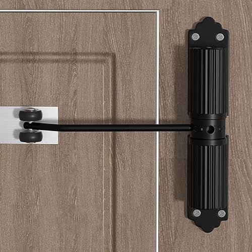 Automatischer hydraulischer Türschließer – robuster federbelasteter Torschließer für den Innen- und Außenbereich, Sicherheitsmagnet für Schubladen und Türschnäpper & zuverlässige Verschlusslösung von Generisch