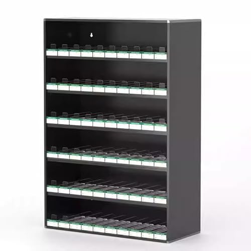 Automatisches Zigaretten-Display-Rack, Wandmontiertes Schiebersystem für effiziente Einzelhandelsaufbewahrung, perfekt für Supermärkte und Convenience Stores Automatisches Zigaretten-Display-Rack, Wandmontiertes Schiebersystem für effiziente Einzelhandelsaufbewahrung, perfekt für Supermärkte und Convenience Stores von Generisch