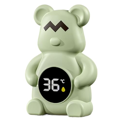 Baby Bad Thermometer - 14x10x5 cm Temperatursensor für Kinderbäder | Digitales Thermometer mit sicherer und einfach zu bedienender LED -Temperaturanzeige von Generisch