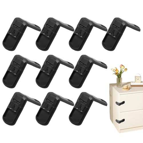 Baby Schloss | Kompakte Schranksicherung | Kindersichere 10er Set Sicherung Für Möbel Küche Kühlschrank Schubladen Kinderzimmer Vorratsschränke usw. Baby Schloss | Kompakte Schranksicherung | Kindersichere 10er Set Sicherung Für Möbel Küche Kühlschrank Schubladen Kinderzimmer Vorratsschränke usw. von Generisch