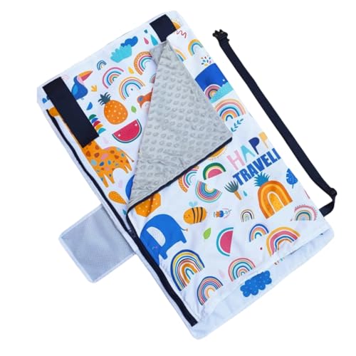 Babyflug Schlaf Hängematte - Flugzeugsitz Extender Bett | Flugzeug Reisebett | Tragbare Flugzeugsitze -Extender -Pedale BEED | Kids Airpllane Beed geeignet für Lange Flüge, Reisekomfort von Generisch