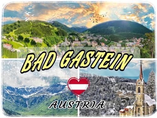 Bad Gastein Magnet Österreich Souvenir Gasteinertal Hohe tauern Souvenir Salzburg Fridge Magnet Austria von Generisch
