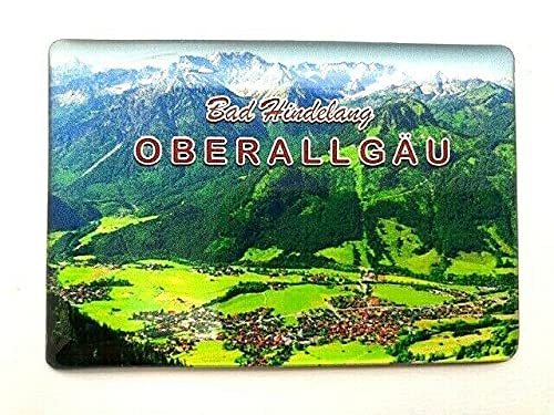 Bad Hindelang , Oberallgaeu ,Deutschland Souvenir-Kühlschrankmagnet Fridge Magnet 0710219 von Generisch