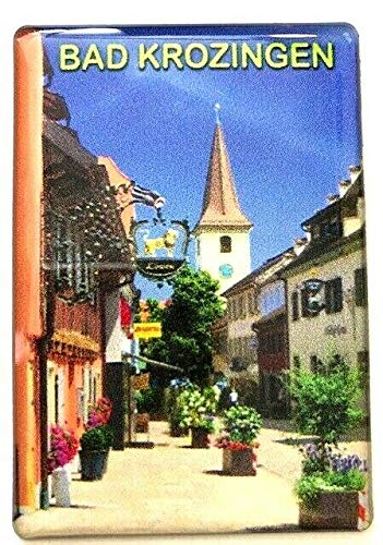 Bad Krozingen, Freiburg, Schwarzwald, Deutschland Souvenir-Kühlschrankmagnet Fridge Magnet 050421 von generisch