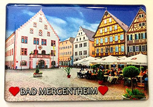 Bad Mergentheim Souvenir-Kühlschrankmagnet Fridge Magnet 260302 Reiseandenken-Deutschland von Generisch