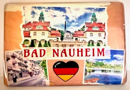 Bad Nauheim Magnet Bad Nauheim Hessen Deutschland Bad Nauheim Souvenir Bad Nauheim Kühlschrankmagnet Bad Nauheim Fridge Magnet von Generisch