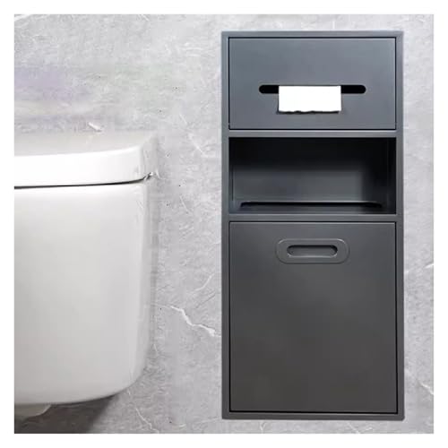 Badeinbauaufbewahrung mit Tür und Toilettenpapierhalter, platzsparendes Design für moderne Häuser und Hotels Badeinbauaufbewahrung mit Tür und Toilettenpapierhalter, platzsparendes Design für moderne Häuser und Hotels von Generisch