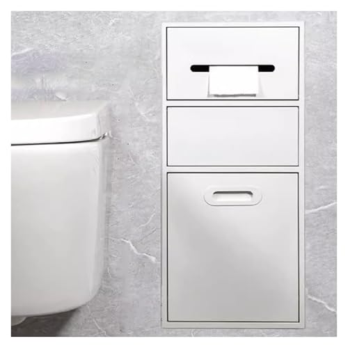 Badeinbauaufbewahrung mit Tür und Toilettenpapierhalter, platzsparendes Design für moderne Häuser und Hotels Badeinbauaufbewahrung mit Tür und Toilettenpapierhalter, platzsparendes Design für moderne Häuser und Hotels von Generisch