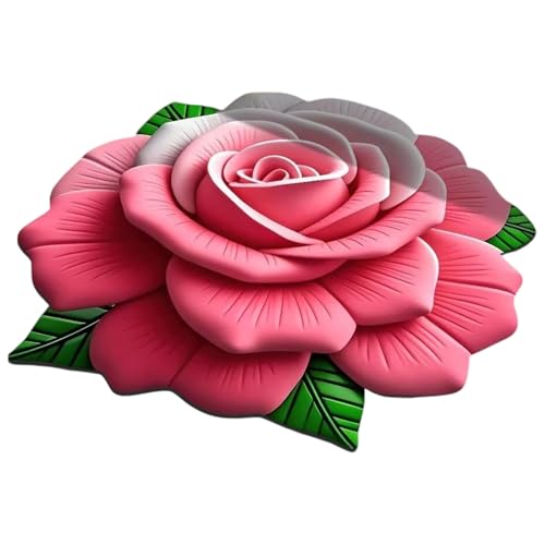 Badematte, floraler Duschteppich für Badezimmer mit rutschfester Unterseite, weicher, saugfähiger Teppich, perfekt für Zuhause, Küche, Schlafzimmer, Waschtisch, Wohnzimmer, Badewanne, Eingangsbereich Badematte, floraler Duschteppich für Badezimmer mit rutschfester Unterseite, weicher, saugfähiger Teppich, perfekt für Zuhause, Küche, Schlafzimmer, Waschtisch, Wohnzimmer, Badewanne, Eingangsbereich von Generisch