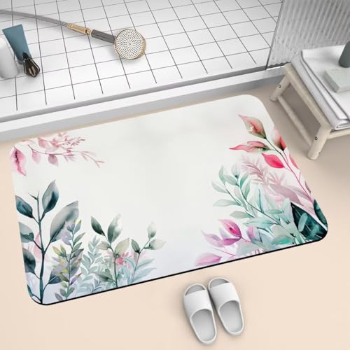 Badematte Rutschfest Absorbierende Badezimmerteppich Badteppich 100x160cm Badvorleger Duschvorleger Schnell Trocknend Waschbare Teppiche Schmutzfangmatte Schnelltrocknende Teppich Watercolor 2-163 Badematte Rutschfest Absorbierende Badezimmerteppich Badteppich 100x160cm Badvorleger Duschvorleger Schnell Trocknend Waschbare Teppiche Schmutzfangmatte Schnelltrocknende Teppich Watercolor 2-163 von Generisch